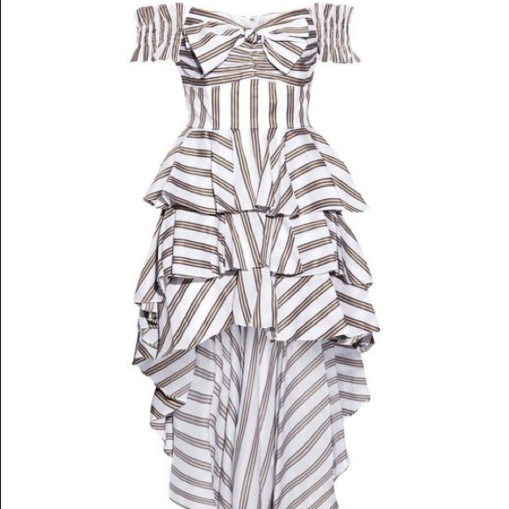 Caroline Constas Artemis Bustier Dress Worn Once